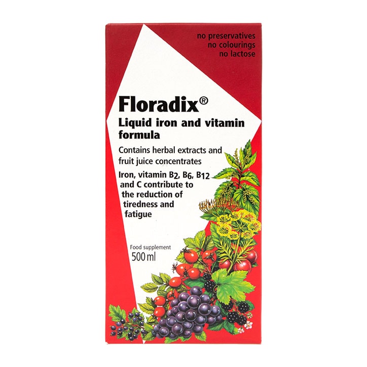 Floradix Liquid Iron Formula 500ml